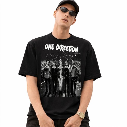 Black tee one direction - black,