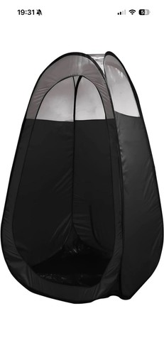 Pop spray tan tent - up,