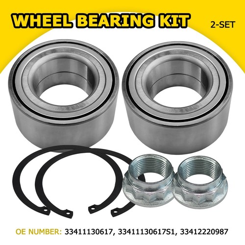 2pcs rear hub wheel bearing - rear,