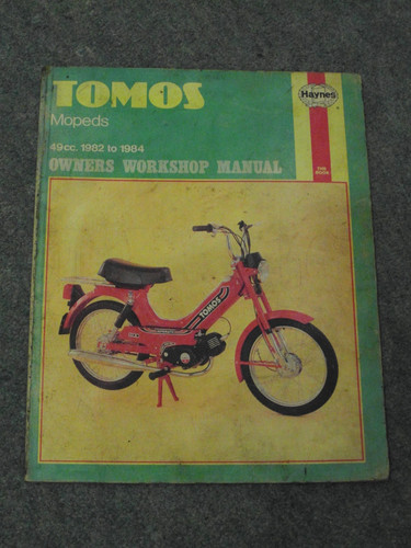 Haynes tomos mopeds 1982 - tomos,