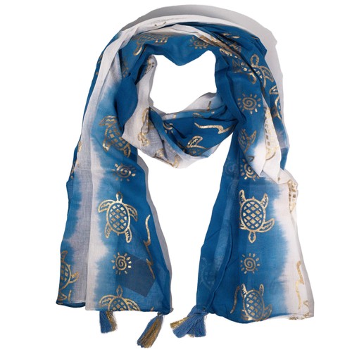 Nomad sari turtle print scarf - nomad,