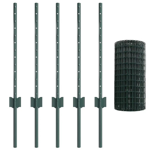 Euro fence with post - euro, mesh