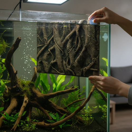 Aquarium terrarium - terrarium, 3d