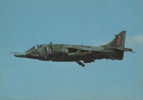 Military aviation postcard - military,
