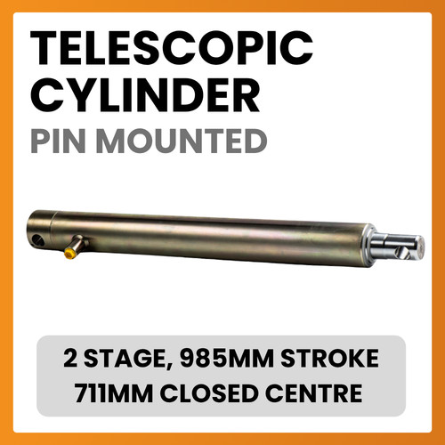 Pin mounted telescopic - pin,