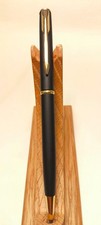 Parker Insignia France matt black & gold trim ballpoint pen new old stock