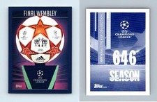 Final Wembley #646 UEFA Champions League 2023/24 Topps Sticker