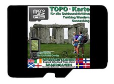 microSD Topo Map GARMIN