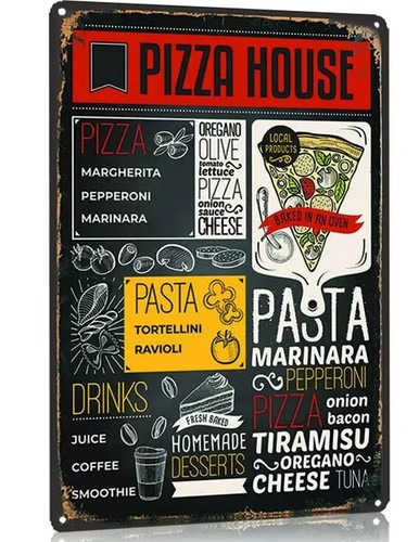 Retro vintage wall metal sign - vintage,