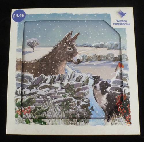 Charity christmas card - card,