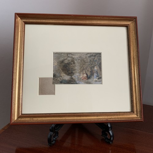Framed mounted george baxter - mounted,
