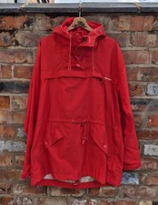Vintage Helly Hansen Smock Jacket Oi Polloi Medium Oversized Red 