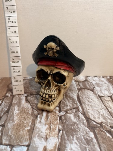 Pirate skull ornament decor - pirate,