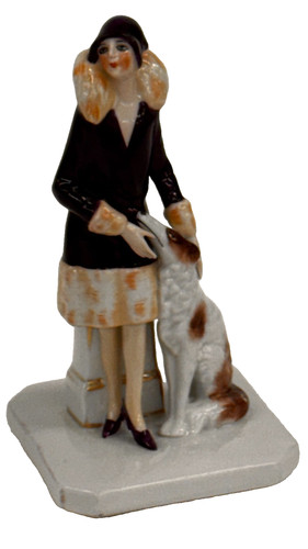 Antique ceramic art deco - antique,