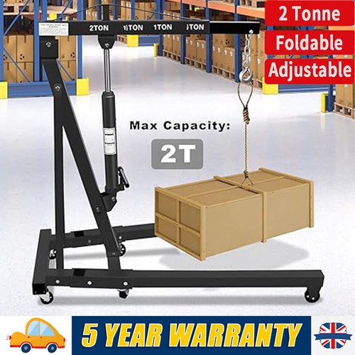 Ton black engine crane - 2, stand
