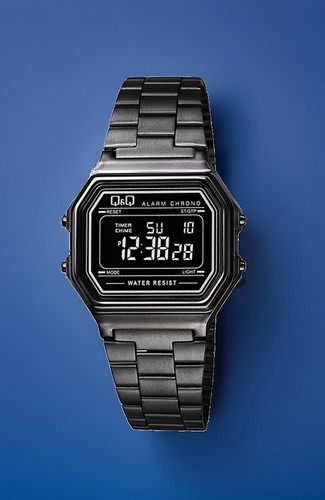 Vintage gunmetal digital - digital, alarm