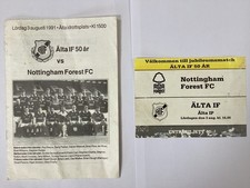 Älta IF v Nottingham Forest