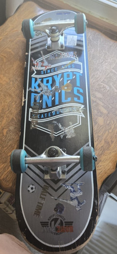 Kryptonics skateboard black - skateboard, /
