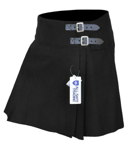 Ladies girls tartan pleated - tartan,