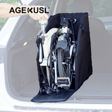 AGEKUSL Bike Storage Box Collapsible Carrying Transport Bag For Brompton Bike
