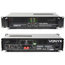 Vonyx VXA-3000 MKII PA Amplifier 3000W - Professional Sound System Power