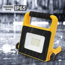 10W Portable LED Work Light Cordless Rechargeable IP65 12v LED Light Hand Lamp 