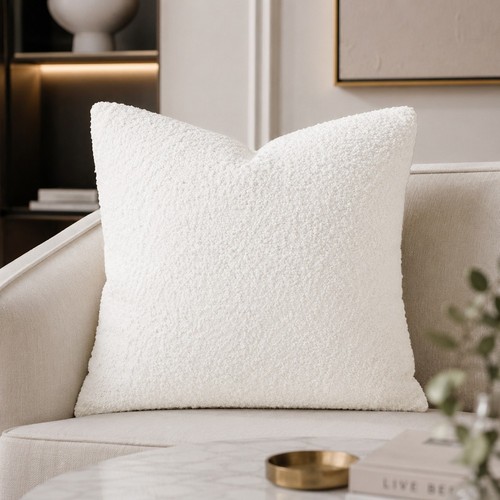 Teddy boucle cushion - cushion, covers