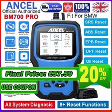 ANCEL BM700 PRO for BMW/Mini/RR Scanner Battery Registration OBD2 Diagnostic