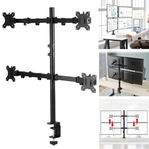 Quad screen desk mount arm - screen,