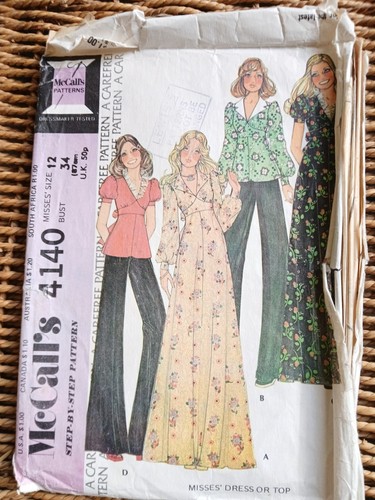 Vintage 1970s mccall sewing - mccall's,