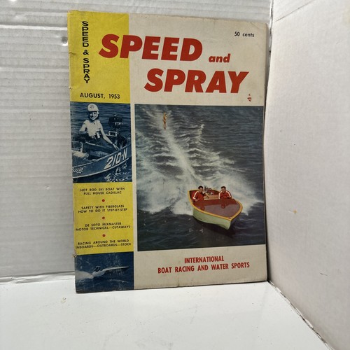 Speed and spray - and, 1953