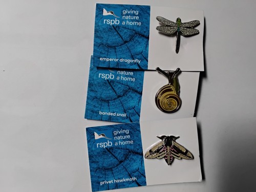 Rspb pin badges emperor - rspb,