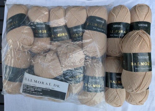 50g balls beige sirdar - 15,