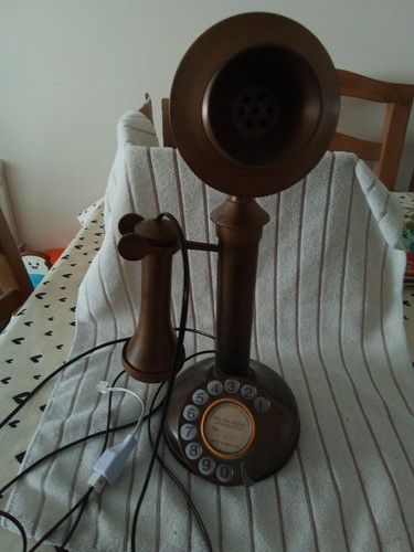 Vintage brass rotary dial - vintage,