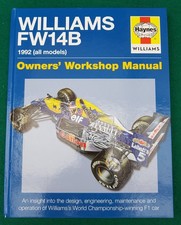 Williams fw14b manual 1992 - williams,