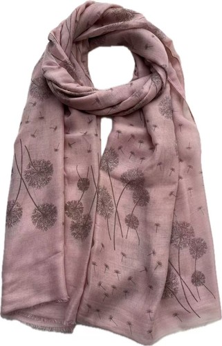 Pretty dandelion print scarf - pretty,