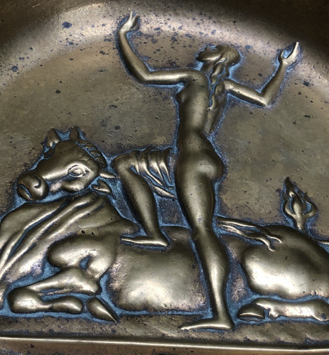 Ashtray vintage swedish cast - ashtray,