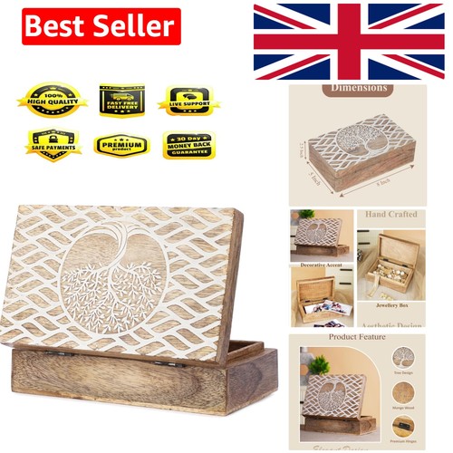 Wooden jewellery box 5 - wooden, 8