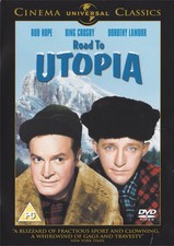 Road To Utopia - Bob Hope, Bing Crosby, Dorothy Lamour - NEW Region 2 DVD