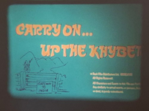 Carry the khyber 1968 - the,