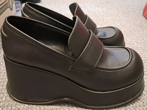 Delia black platform wedge - delia*s,