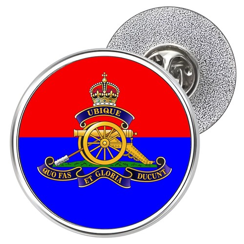 Royal artillery metal lapel - royal,