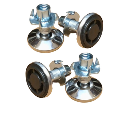Chrome feet furniture legs - 4,