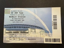 Ticket 2009 - u2,