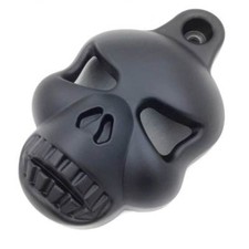 For 1992-2013 12 Harley-Davidson V-Rods Stock Cowbell Skull Horn Cover Big Twins