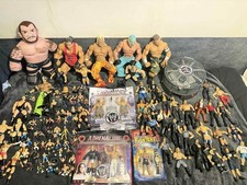MASSIVE WWE/WWF Toy Bundle Including Figures (some Sealed) And More!