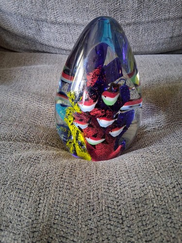 Murano style art egg - murano,