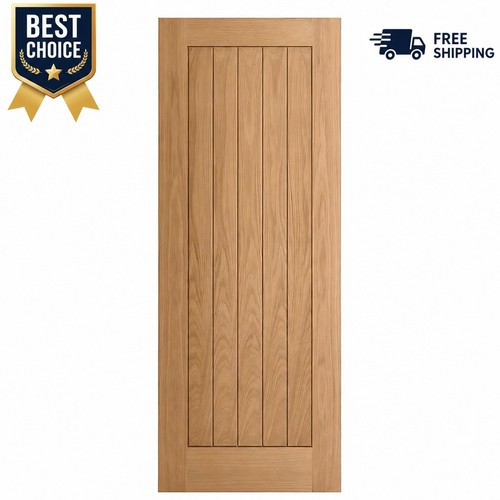 Oak veneer internal door - oak,