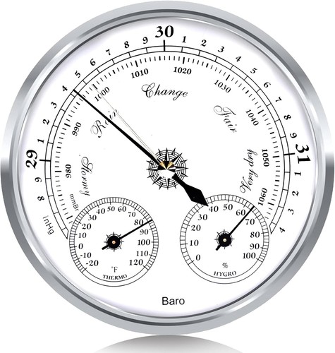 Outdoor barometer thermometer - outdoor,
