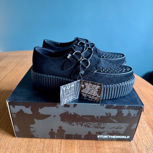 Black suede creepers - t.u.k,